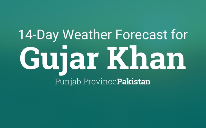 Weather In Gujar Khan 10 Days